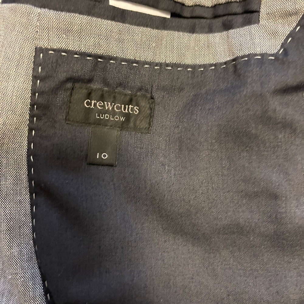 Crewcut Ludlow cotton suit jacket - Picture 4 of 9